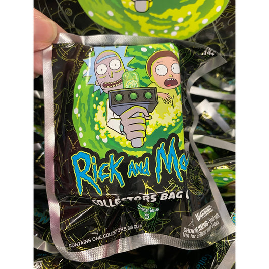 Rick and Morty 10th Anniversary S5 Figural Bag Clip Blind Bag