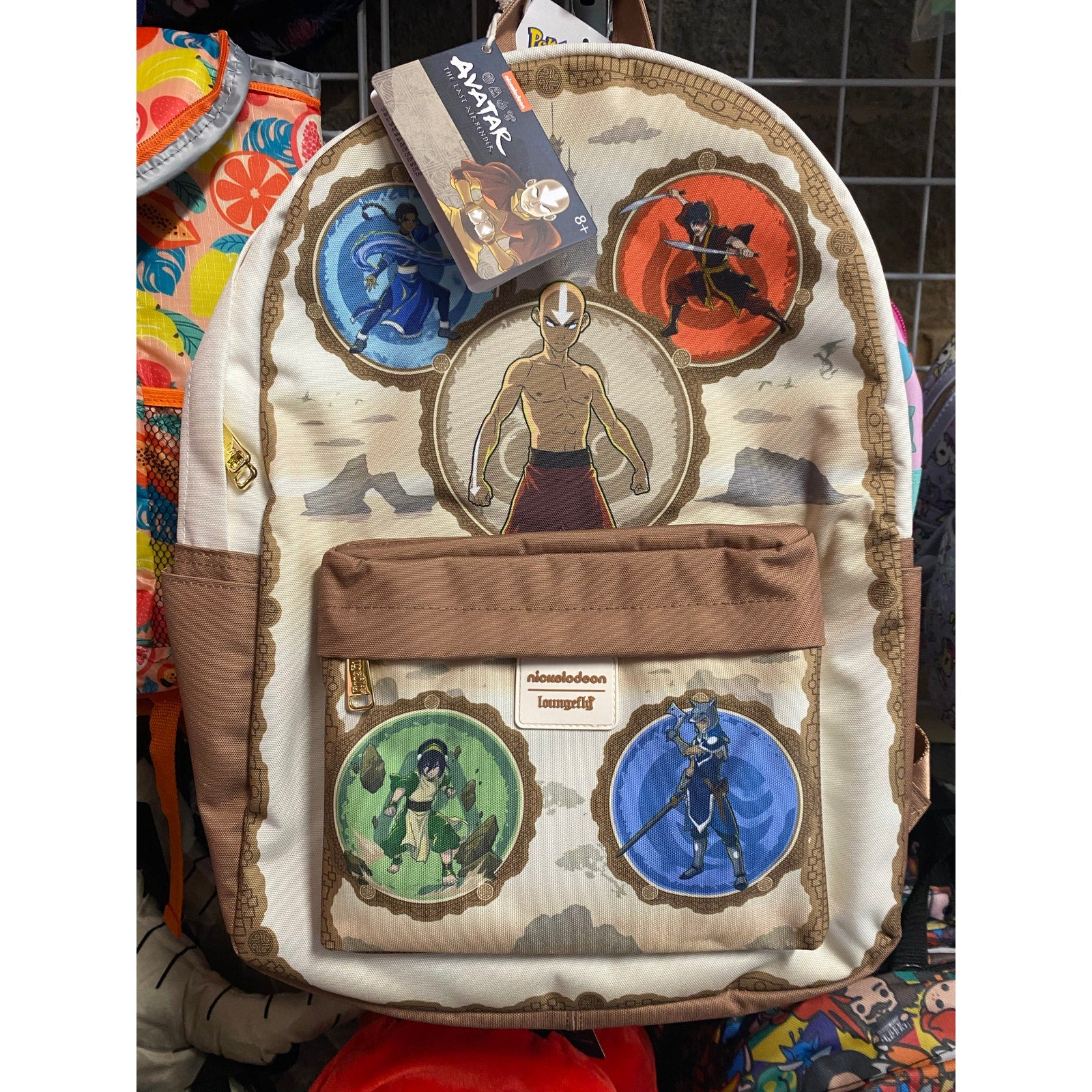 Avatar The Last Airbender Loungefly School Backpack