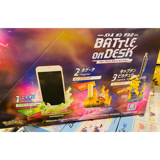 Re-ment DeskQ Pokemon Battle on Desk Series Blind Box