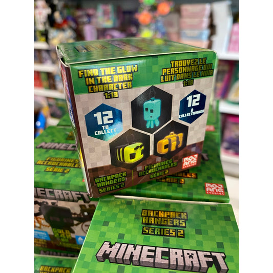 Minecraft 24k Gold Backpack Hanger Series 2 Blind Box