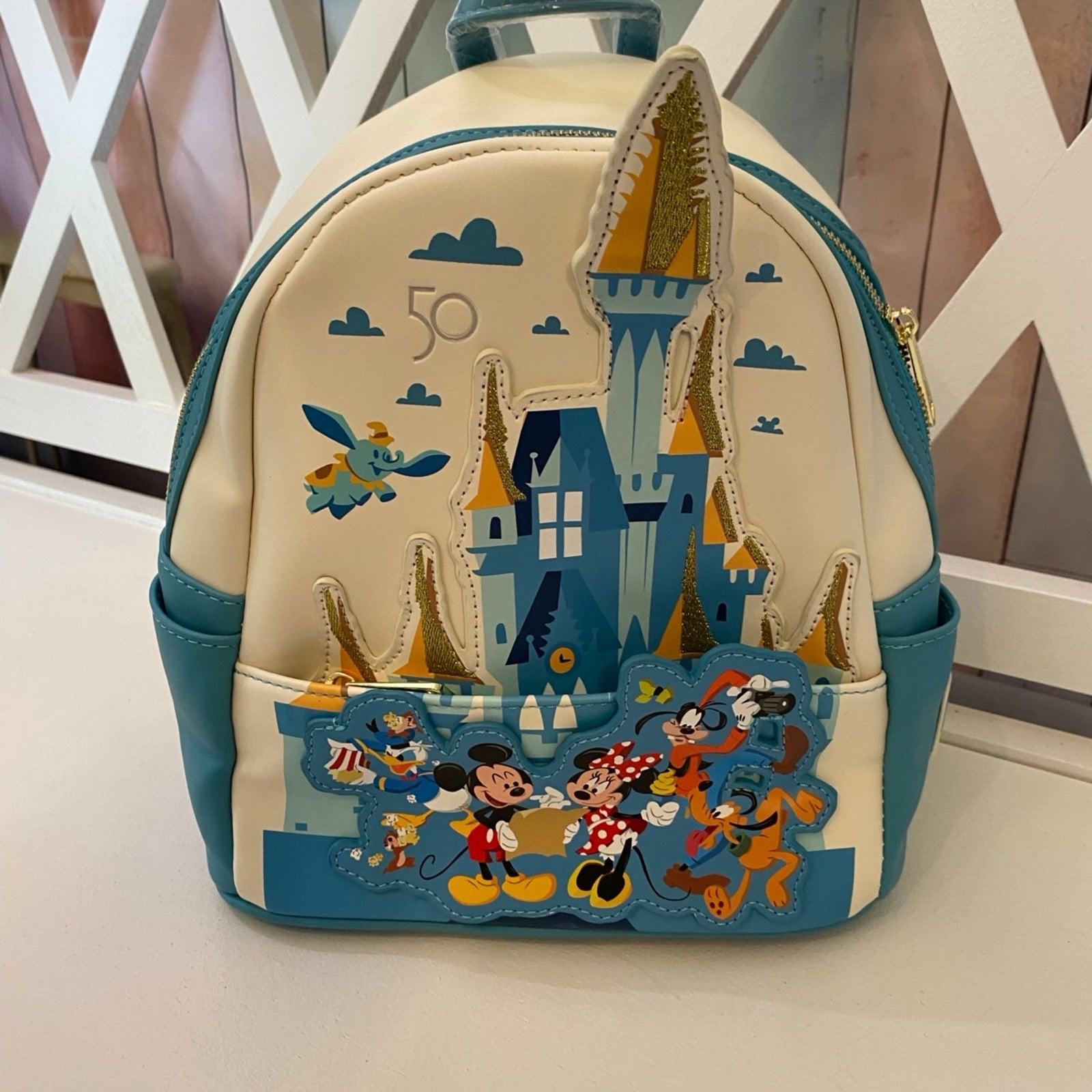 Loungefly Disney World 50th Anniversary Backpack