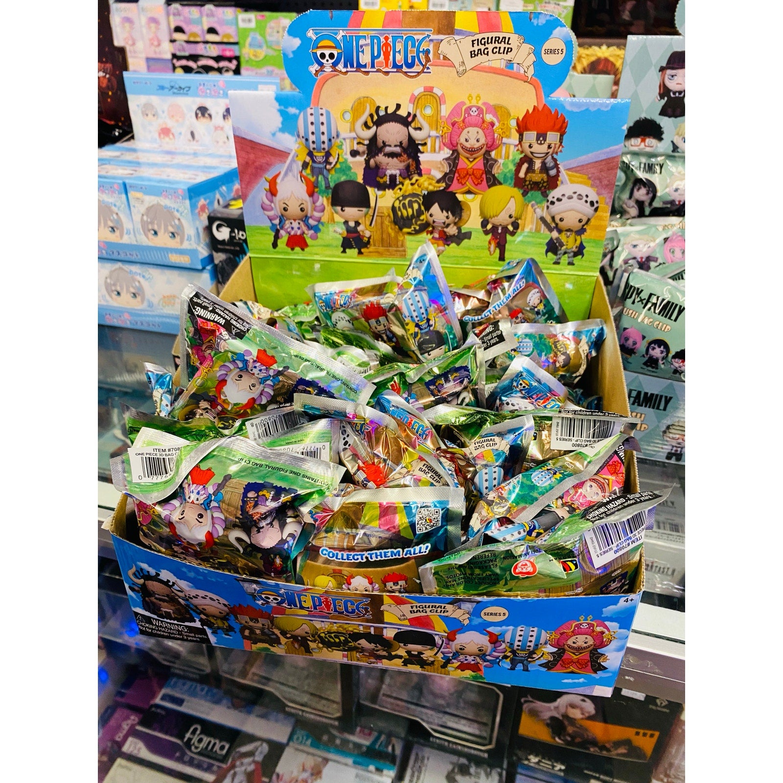 One Piece Series 5 3D Foam Bag Clip Blind Bag