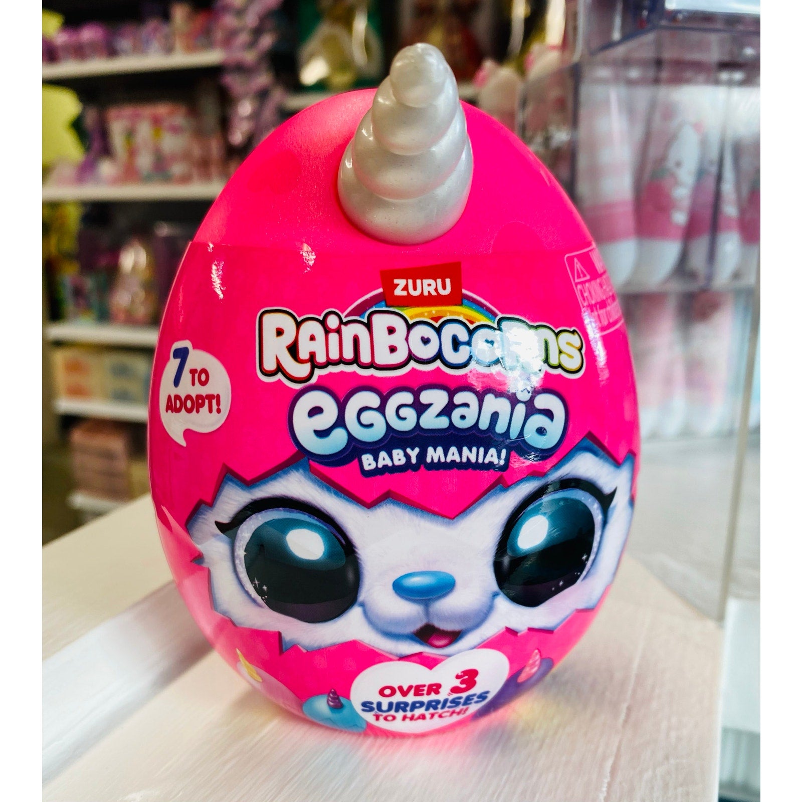 ZURU Rainbocorns Eggzania Mystery Mini Plush