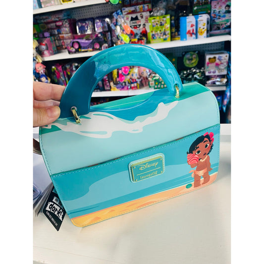 Loungefly Moana Ocean Waves Crossbody Bag & Satchel