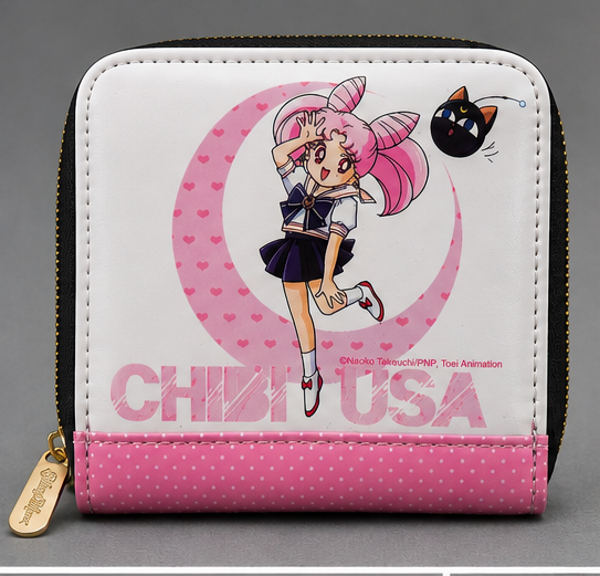 Sailor Moon Chibiusa zip-around wallet