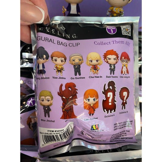 Solo Leveling 3D Figural Bag Clip Blind Bag