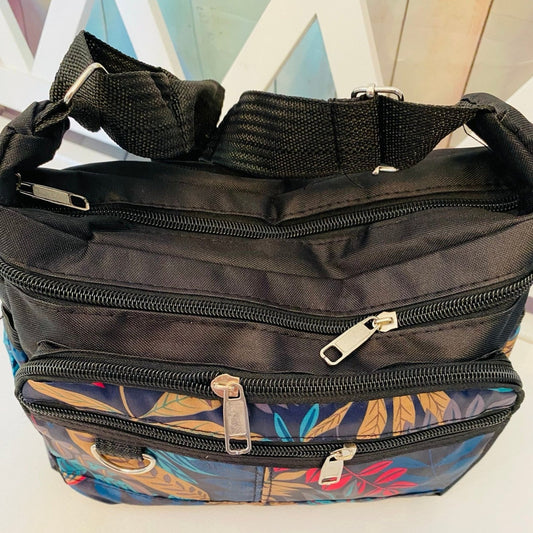 Tropical Floral Hawaiian Crossbody Bag