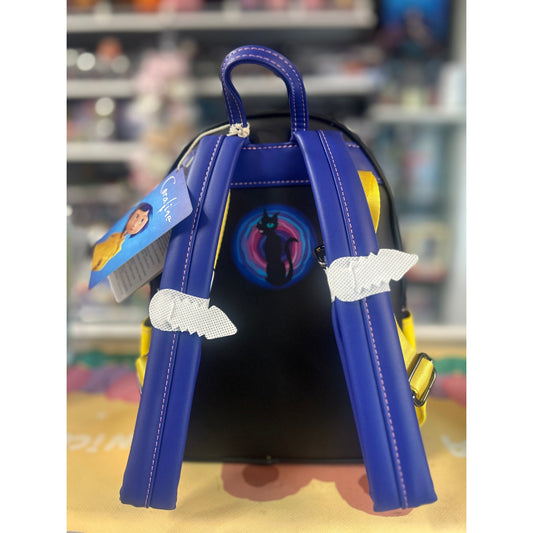 Coraline Raincoat Cosplay Loungefly Mini-Backpack