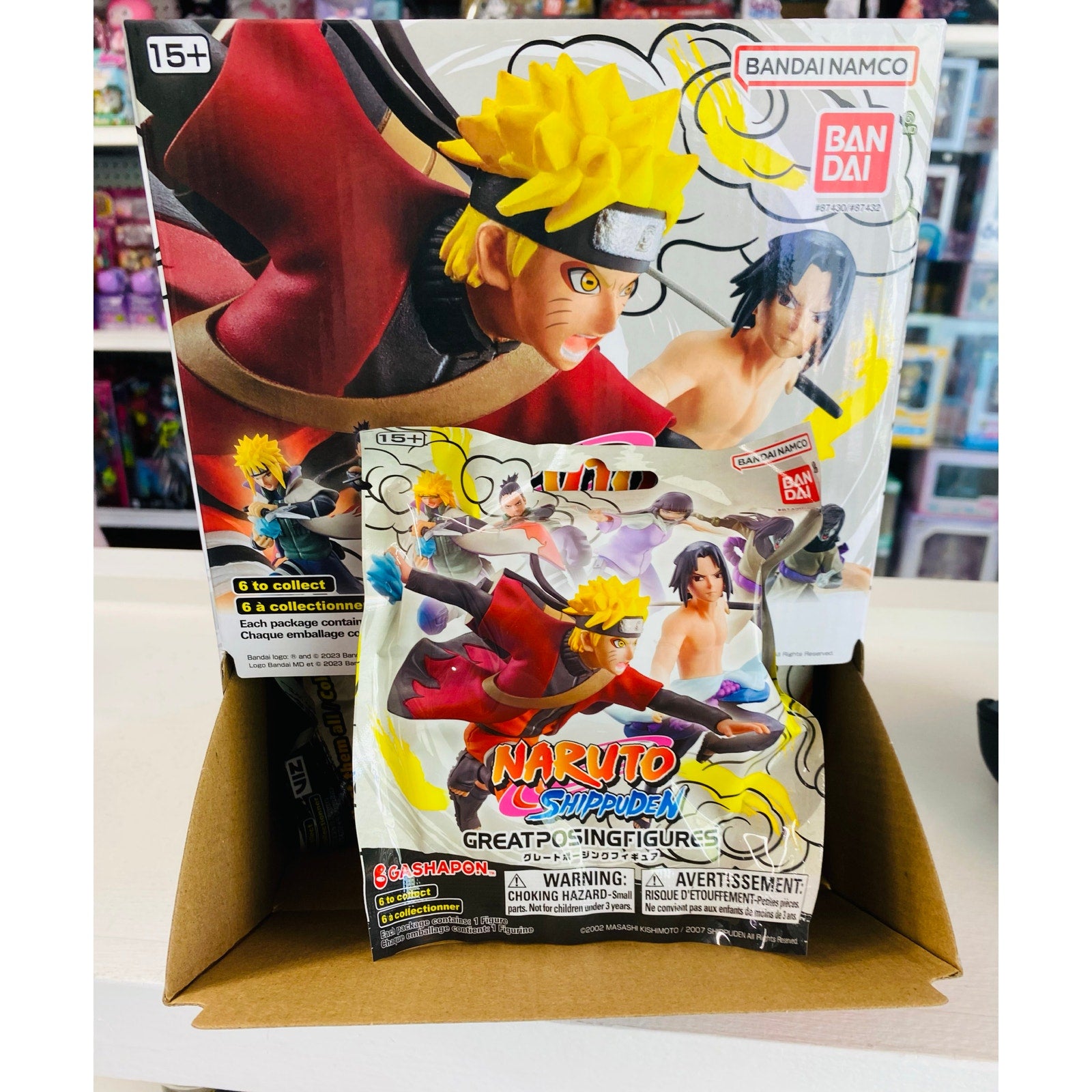 Naruto Shippuden Great Posing Figures Gashapon