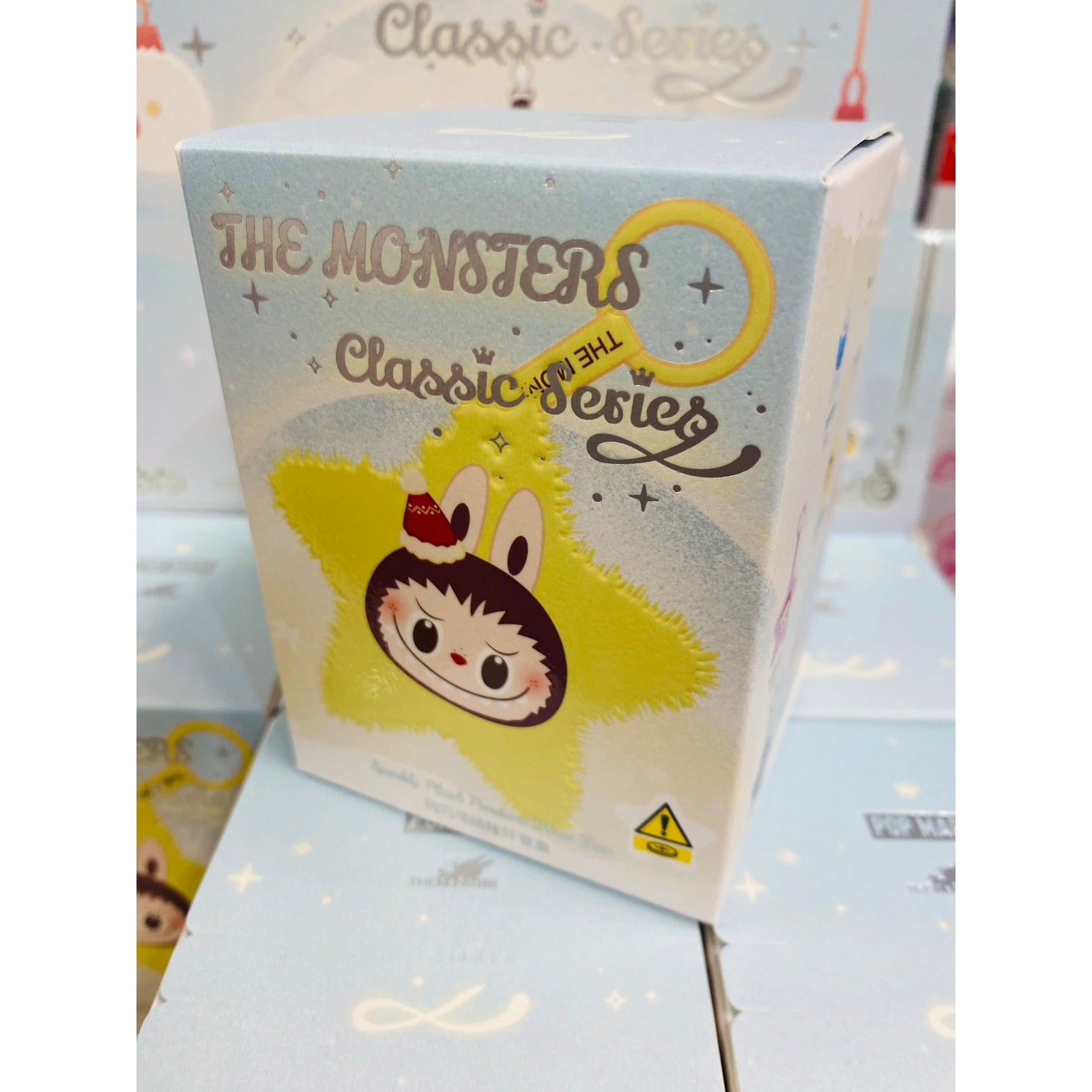 Labubu The Monsters The Classic Series Sparkly Plush Pendant Blind Box