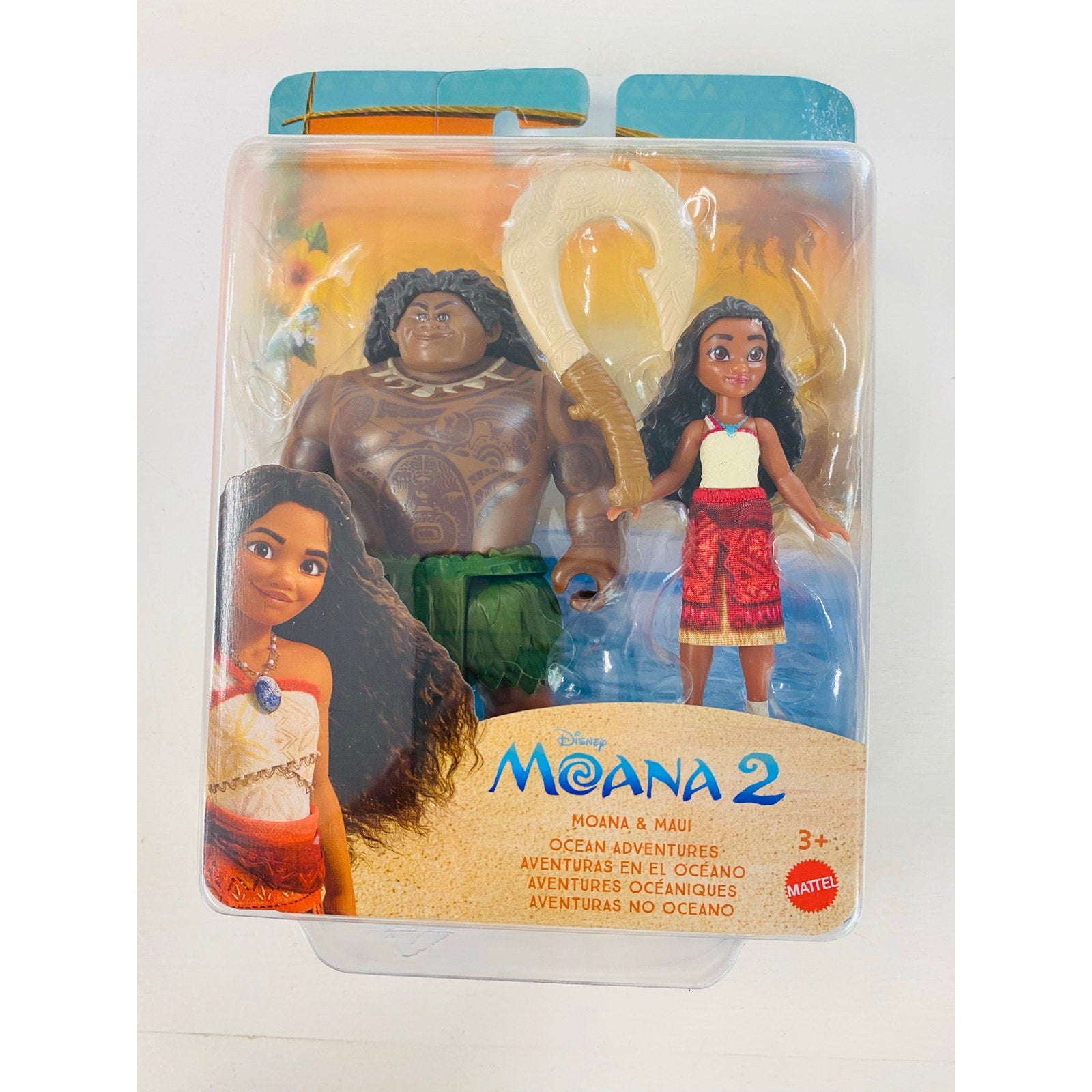 Movie Moana 2 Moana & Maui Ocean Adventures Doll Set
