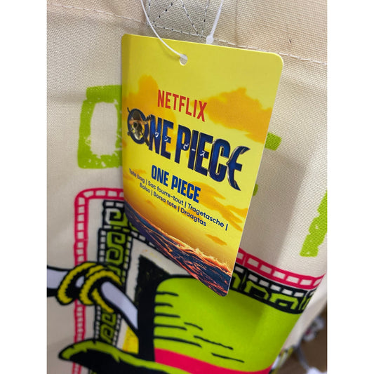 Netflix One Piece Logo Art Tote Bag