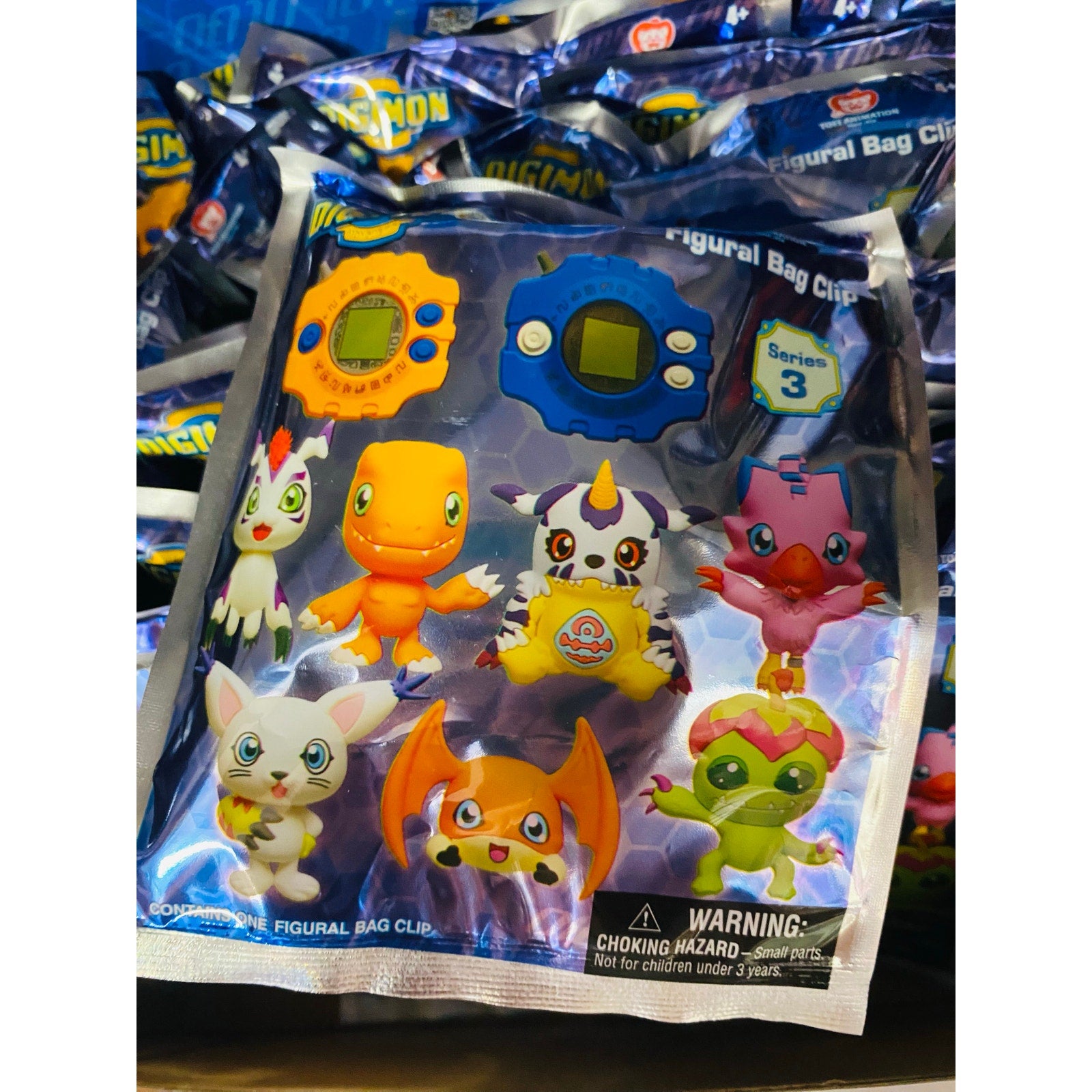 Digimon Toei Animation Figural Bag Clip Blind Bag