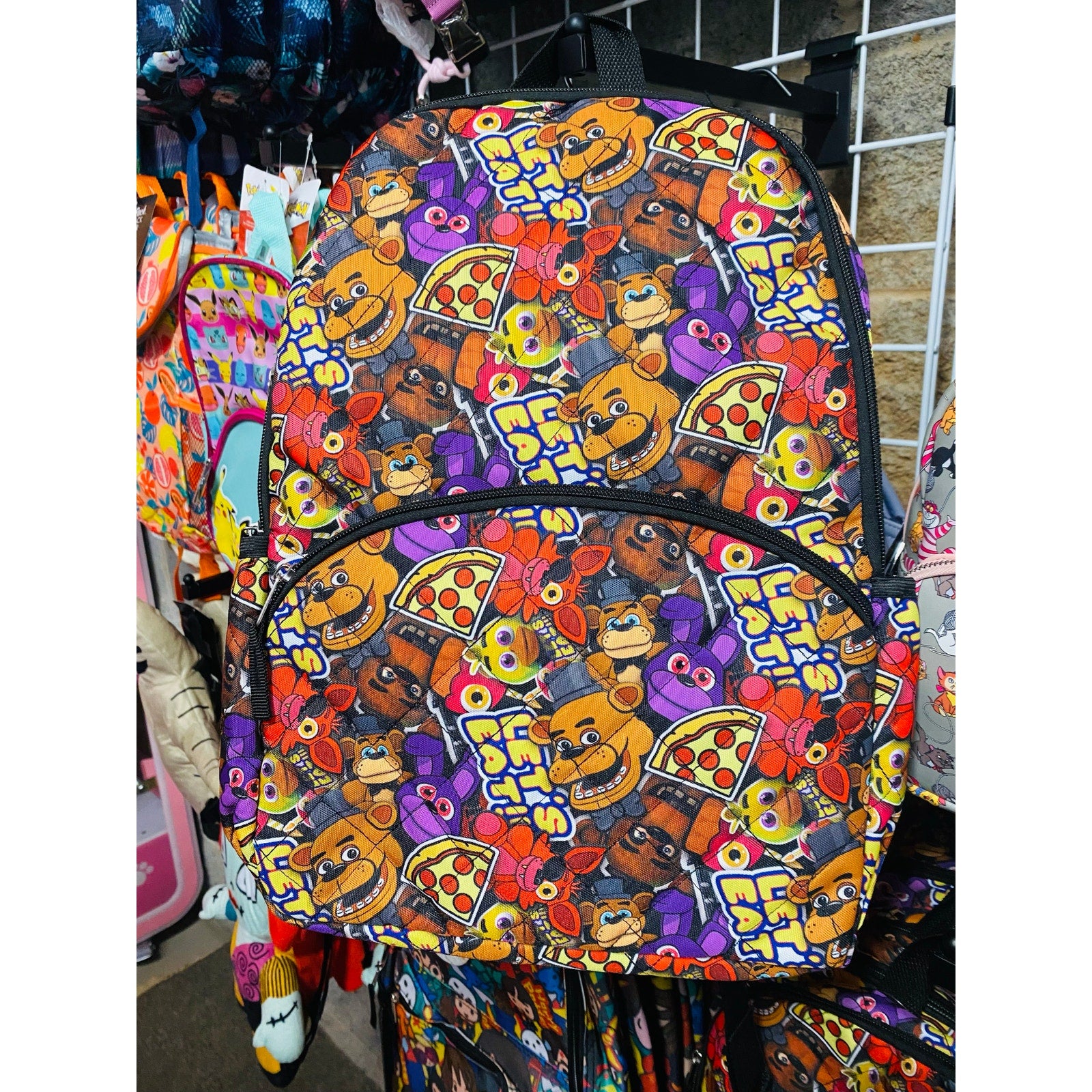 Five Nights At Freddy’s Quilted Print Backpack