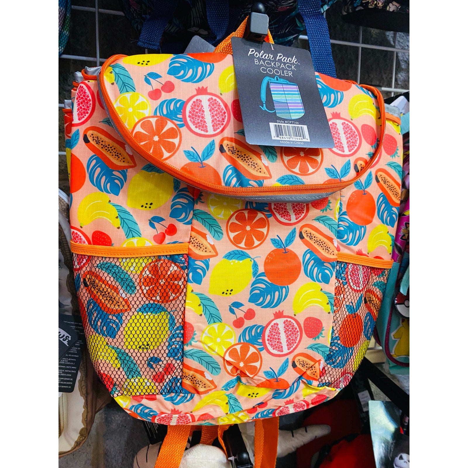 Polar Pack Backpack Cooler Fruit Design