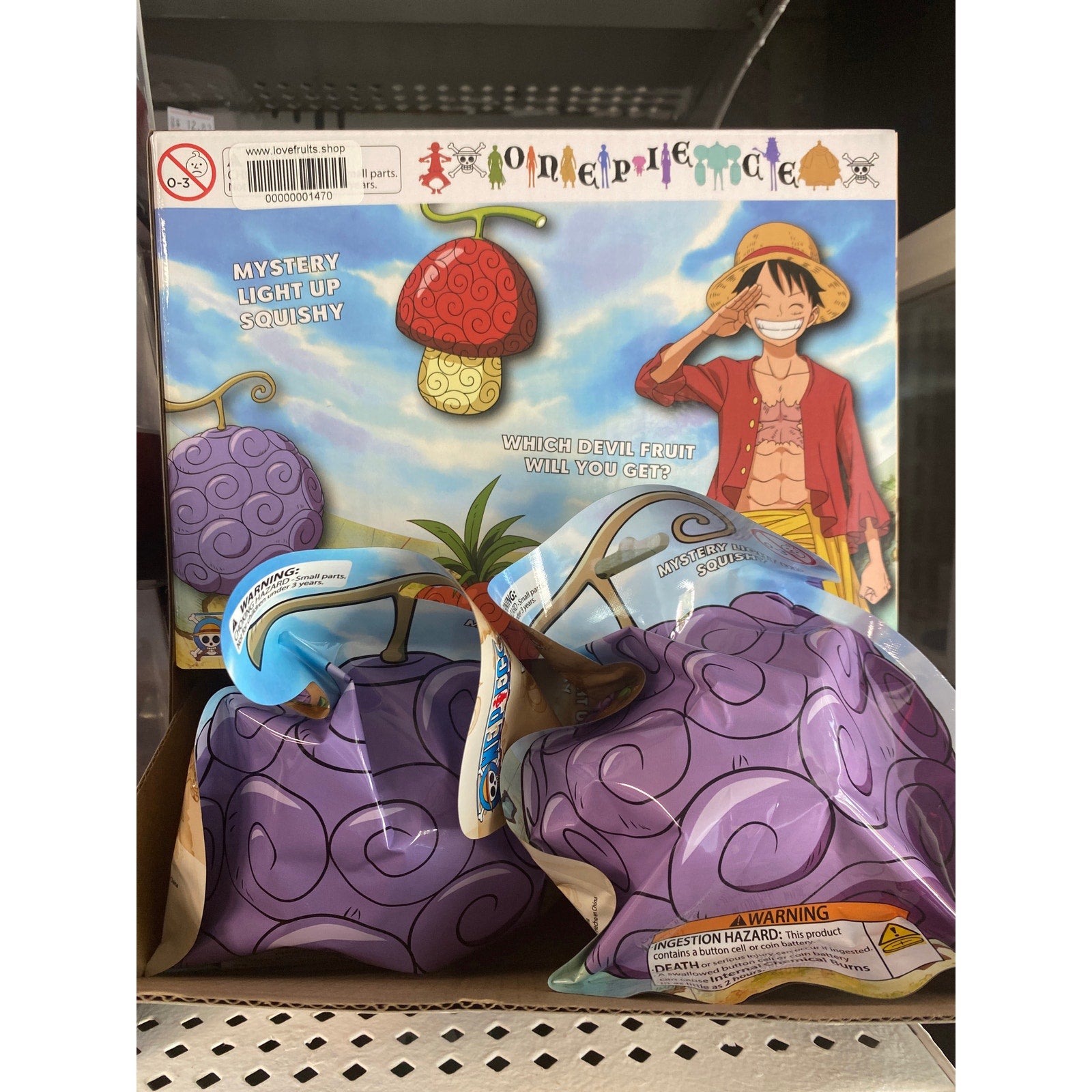 ONE PIECE Light-Up Devil Fruits Blind Bag