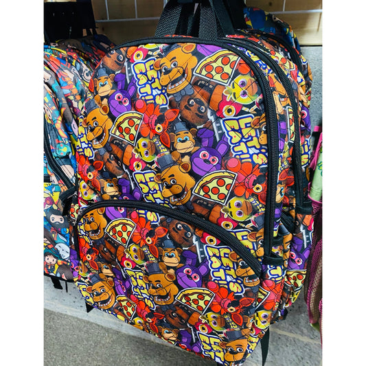 Five Nights At Freddy’s Quilted Print Backpack