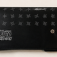 Naruto Shippuden Black Long Wallet Shuriken Design Snap Closure