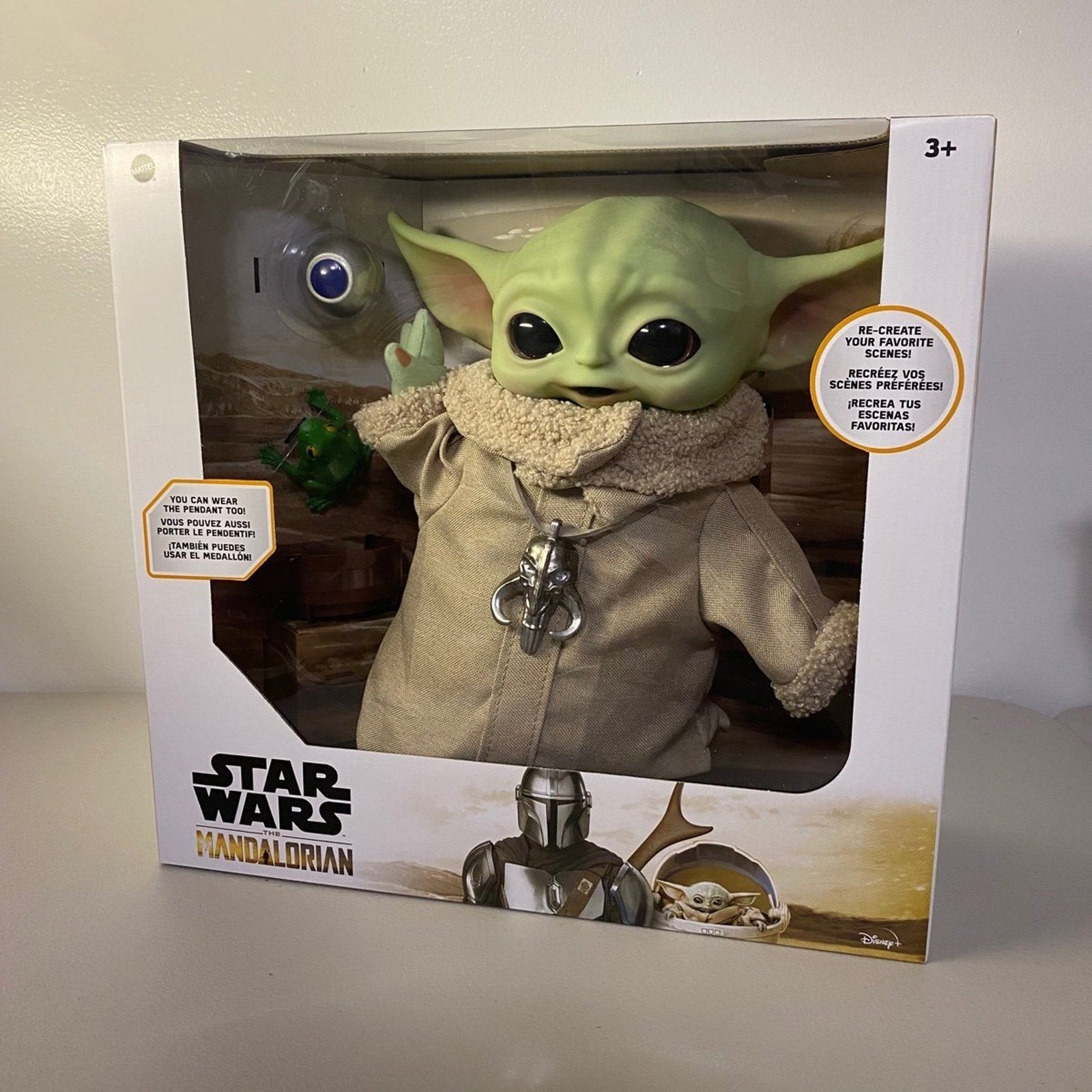 Mandalorian Grogu the Child Baby Yoda w/ Accessories