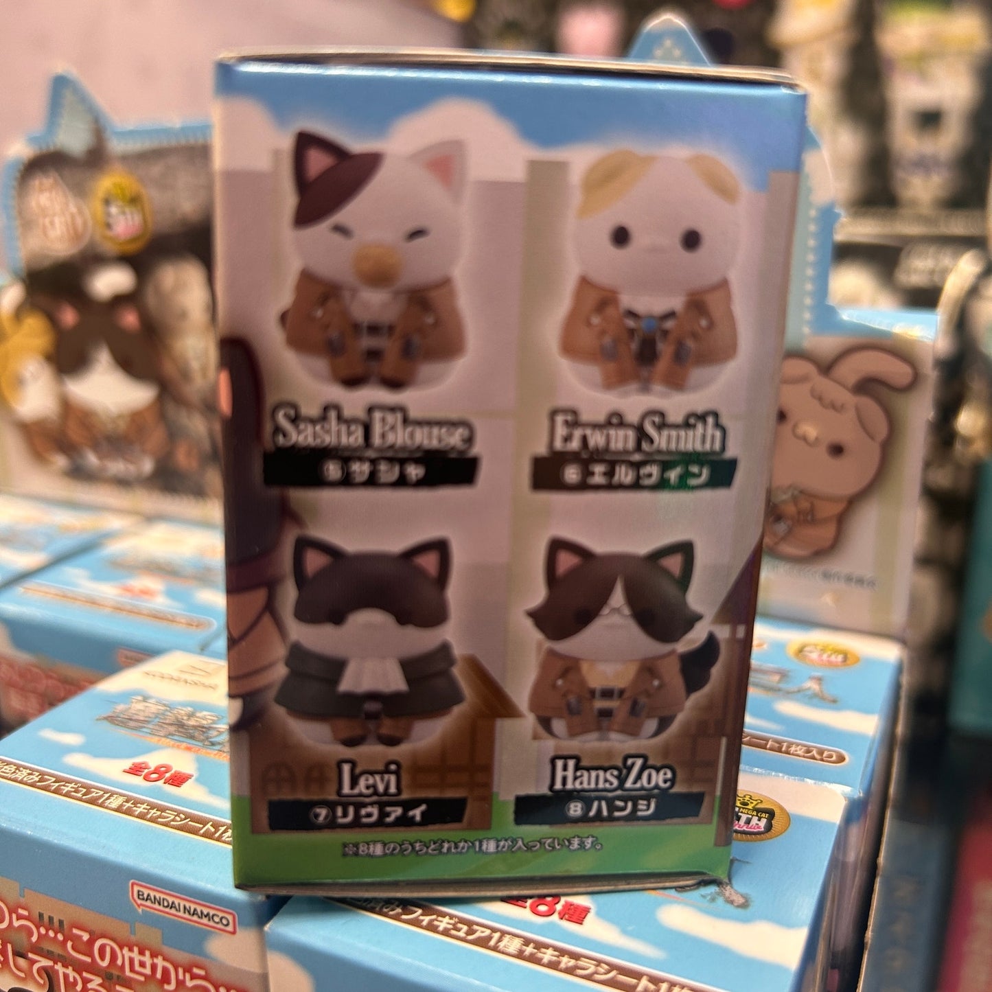 Attack on Titan Mega Cat Project Blind Box