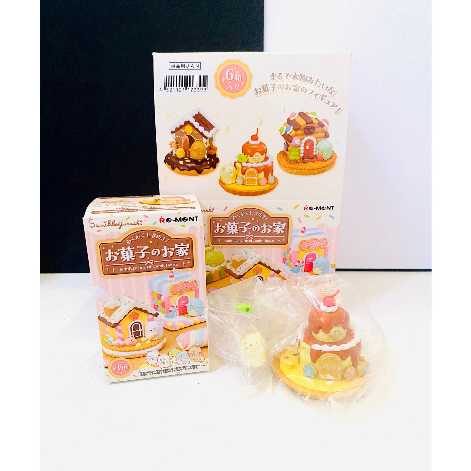 Sumikko Gurashi WakuWaku Tokimeki! Caja Persiana Candy House Neko &amp; Zessou