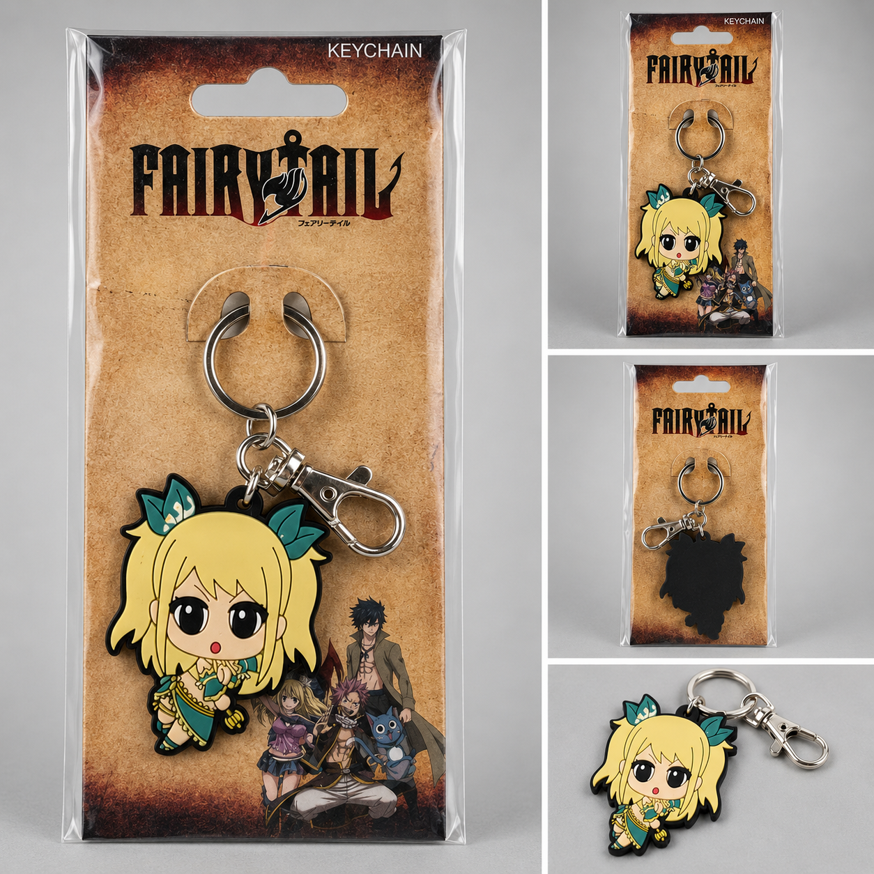 Fairy Tail Lucy Heartfilia PVC Keychain