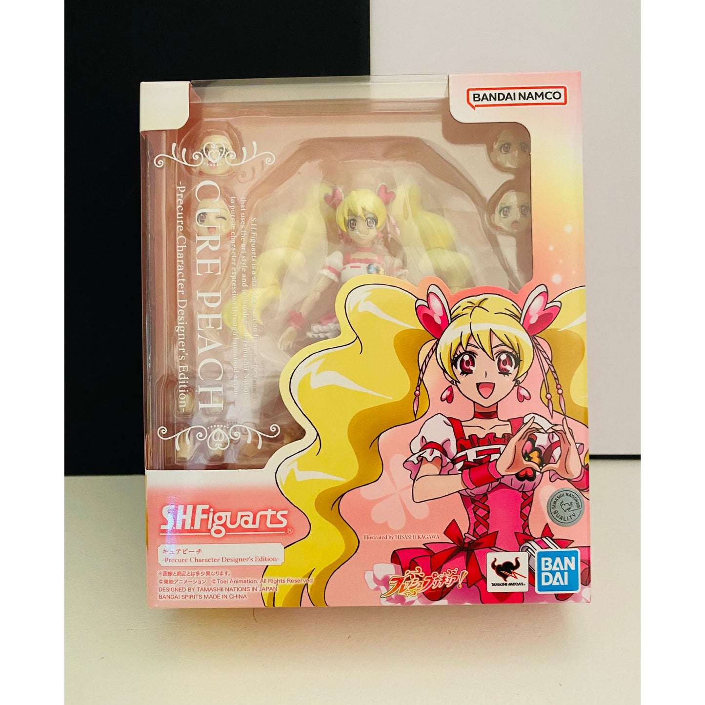 SHFiguarts Cure Peach Precure Character Designer's Edition "Fresh PreCure!"