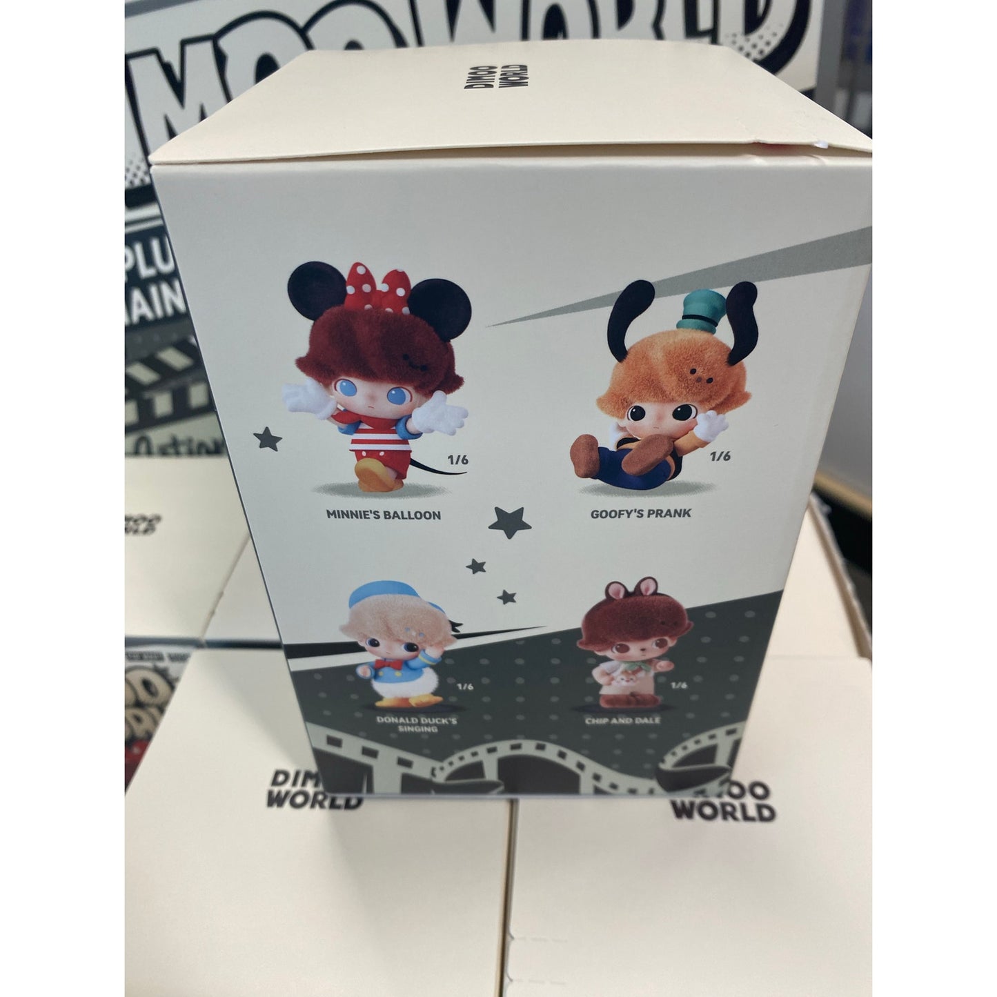 Dimoo World x Disney Vinyl Plush Keychain Pendant Blind Box