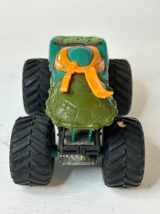Teenage Mutant Ninja Turtles Monster Truck Toy – Michelangelo Design