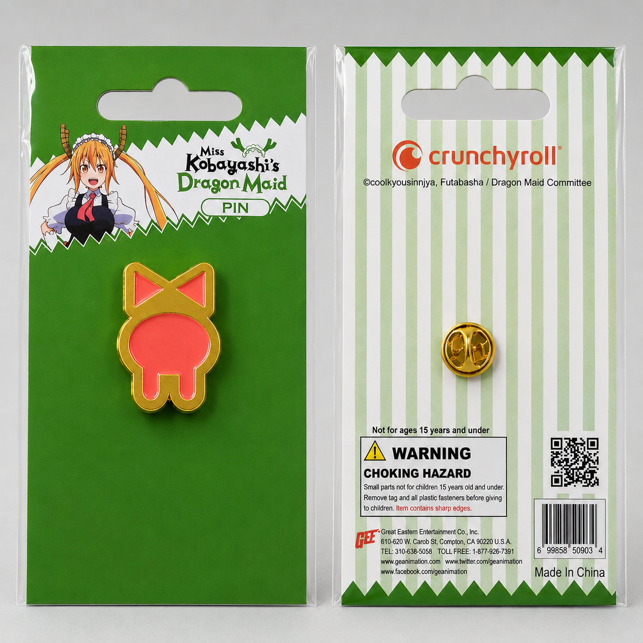 Miss Kobayashi’s Dragon Maid Enamel Pin