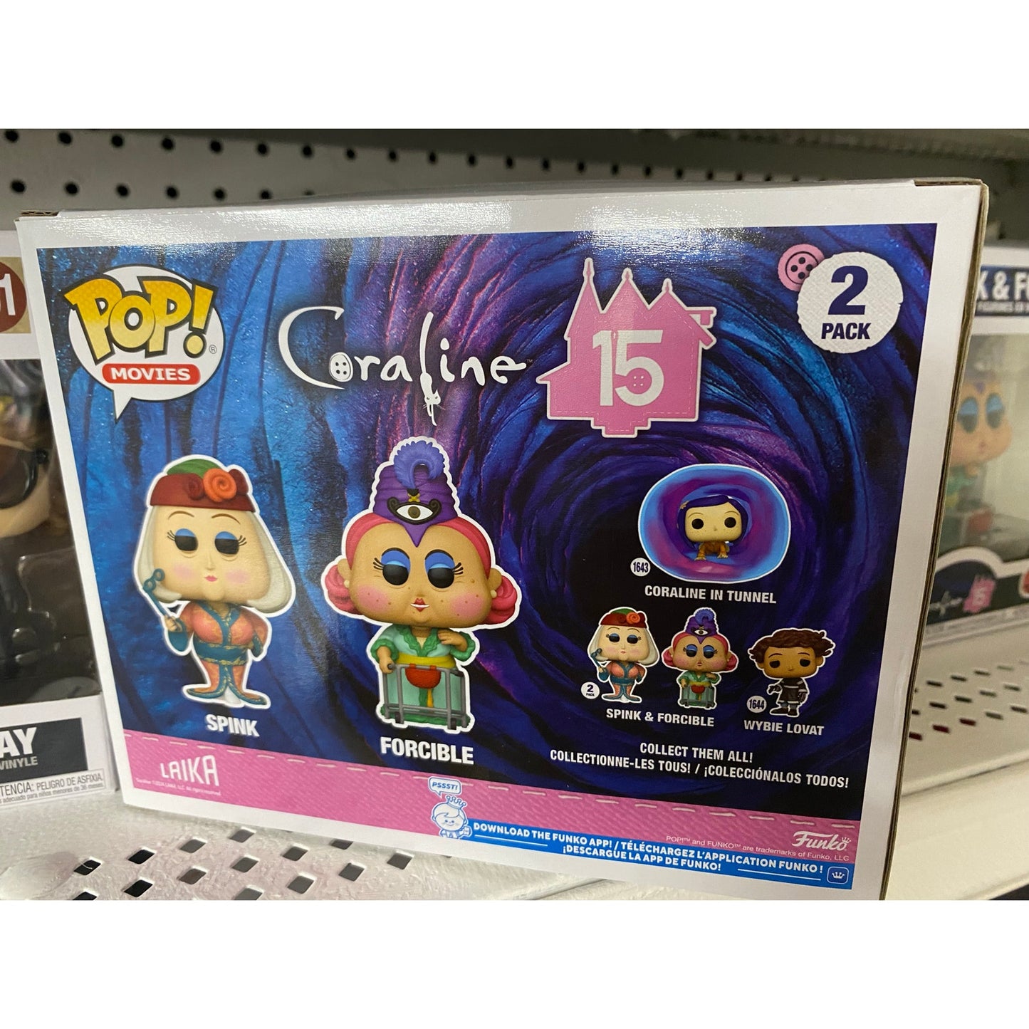 Funko Pop Spink & Forcible Coraline