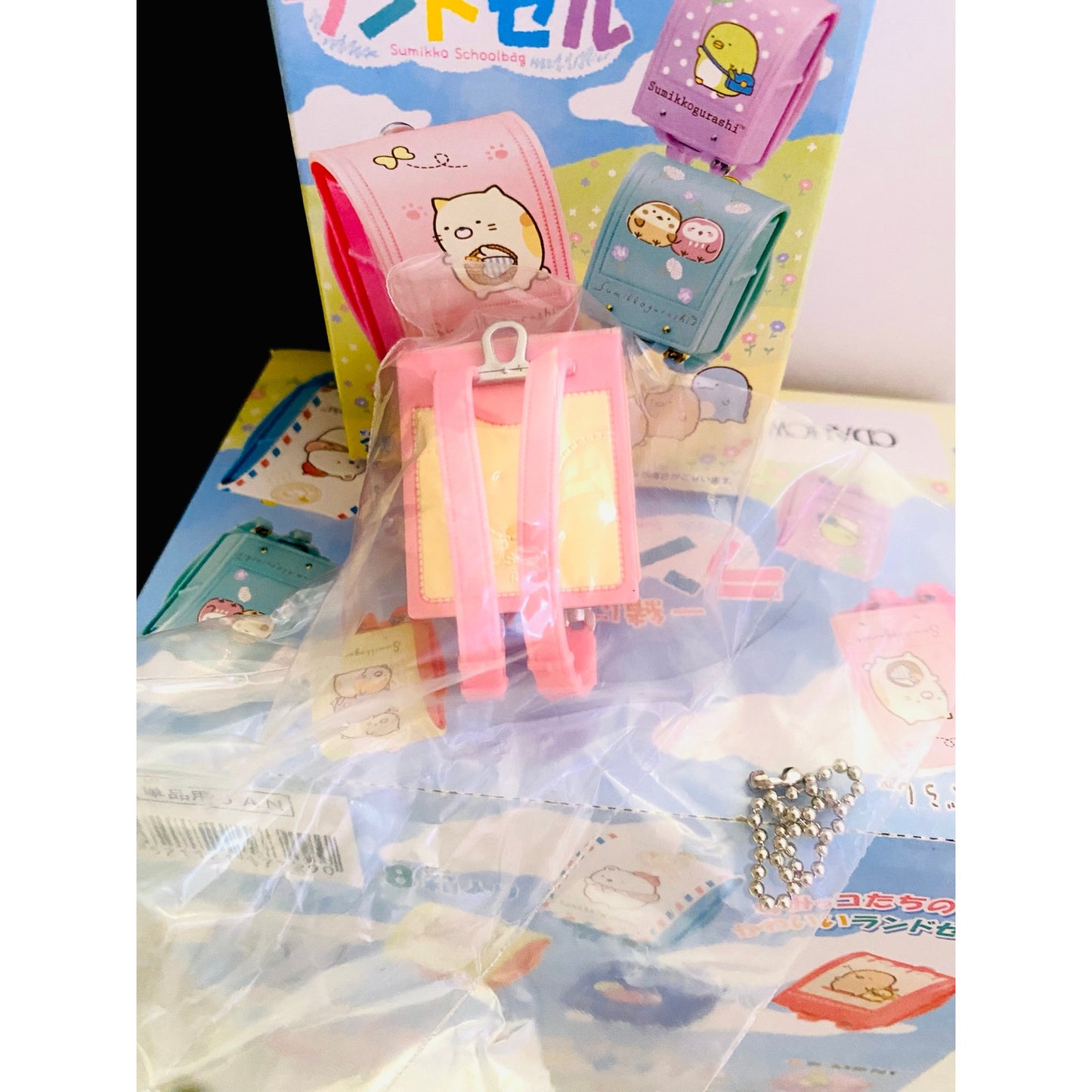 Sumikkogurashi Going Out Together Schoolbag Keychain “Neko”