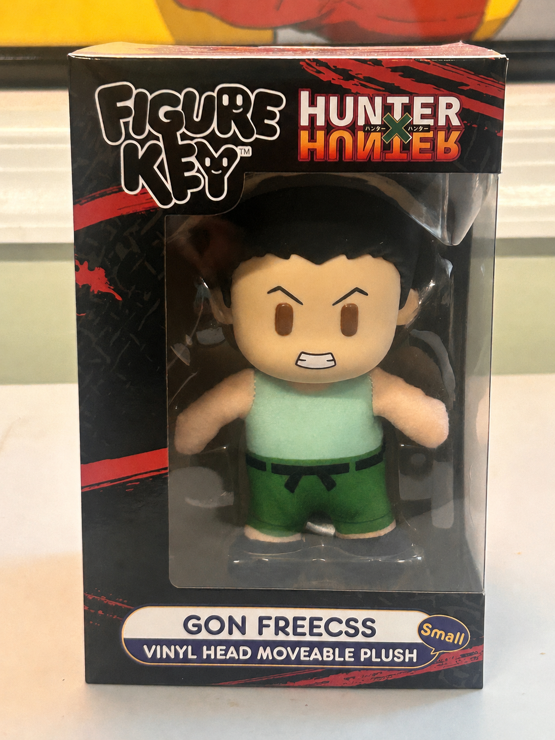 Figure Key Hunter x Hunter Gon Freecss Small Vinyl Head Moveable Plush