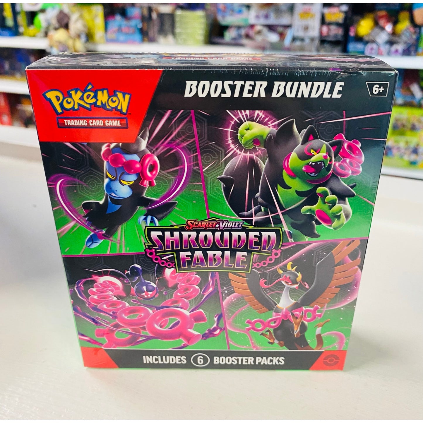 STOP AND READ DESCRIPTION!!Price is PER PACK!! Pokemon TCG: Scarlet & Violet Shrouded Fable Booster Bundle