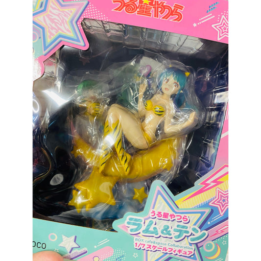 Urusei Yatsura Lum & Ten Box Cafe & Space Collab 1/7 Complete Figure
