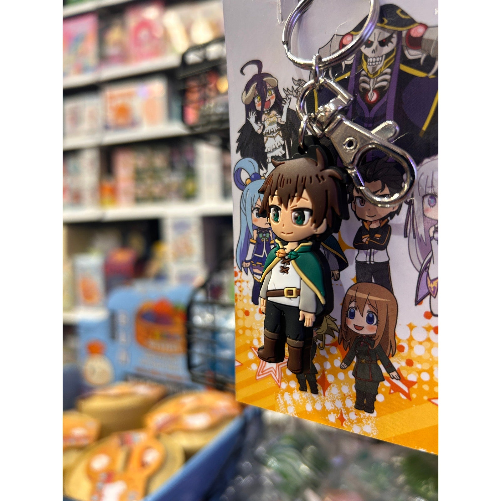 Isekai Quartet SD Kazuma Keychain