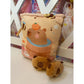 Capybara Plush Mini Pillow Bag of Chips