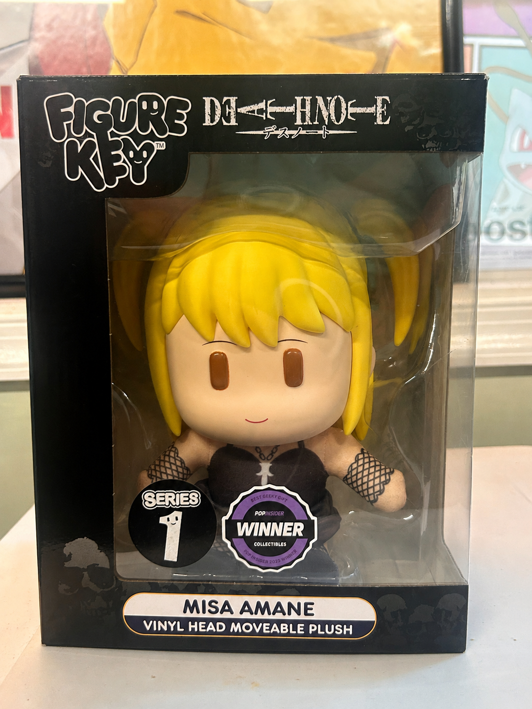 Figure Key Death Note Misa Amane Series 1 Vinyl Head Moveable Plush