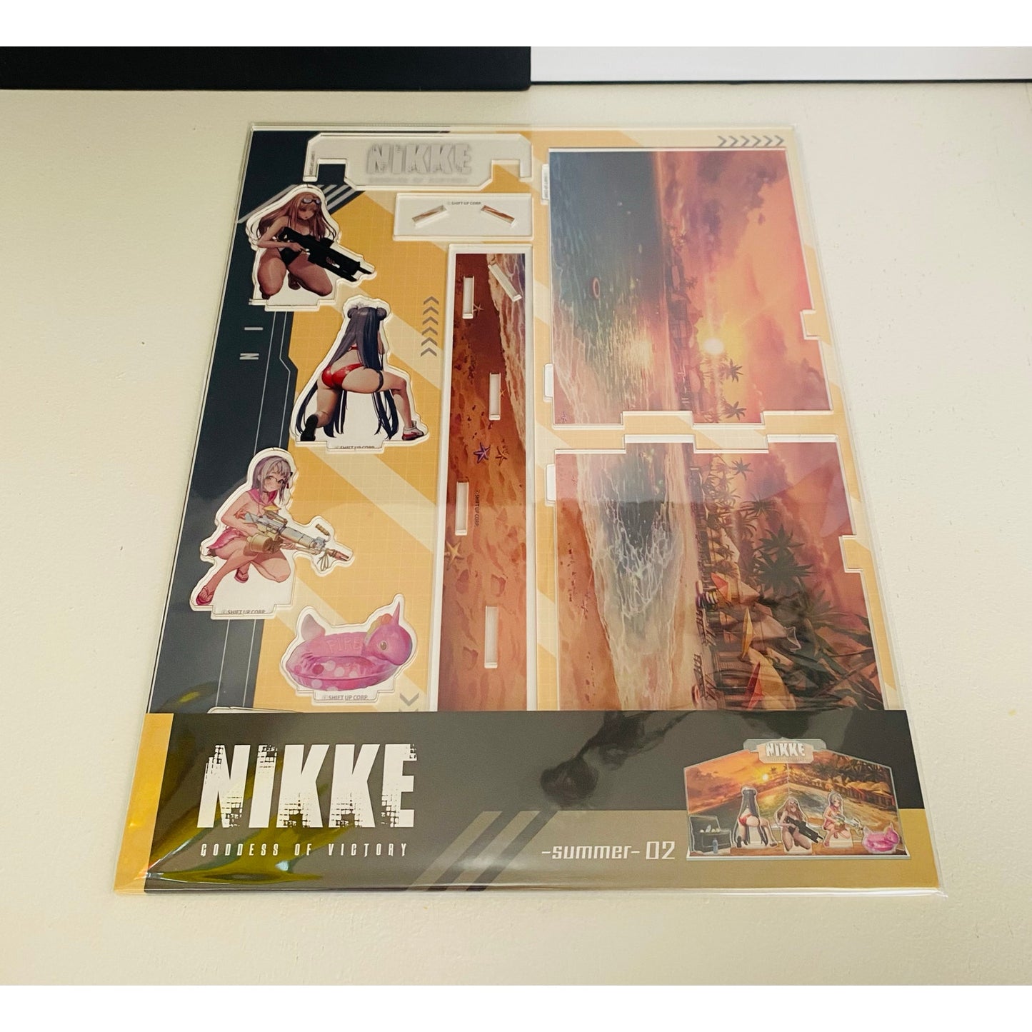 Sejrsgudinden: Nikke Diorama Acrylic Stand Summer Force 02