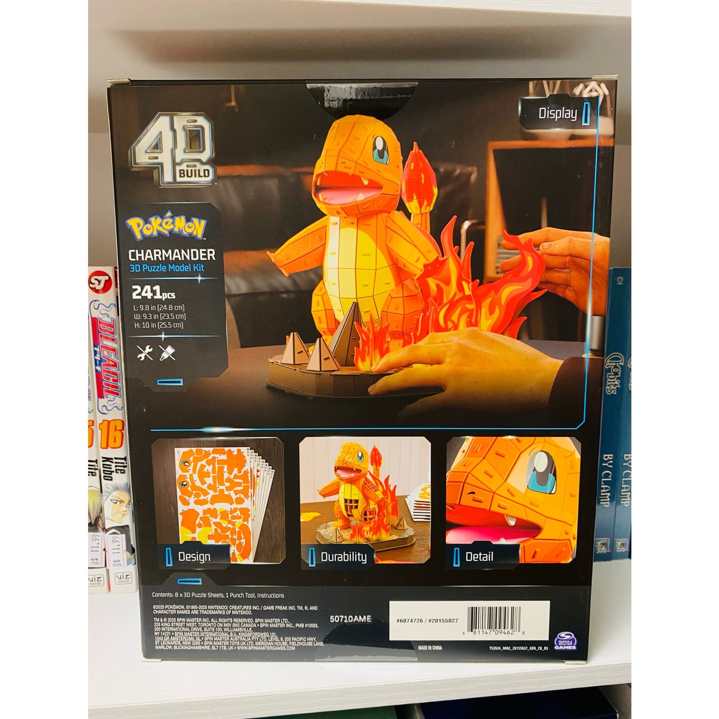 Pokemon 4D Puzzle 3D Model Kit Charmander