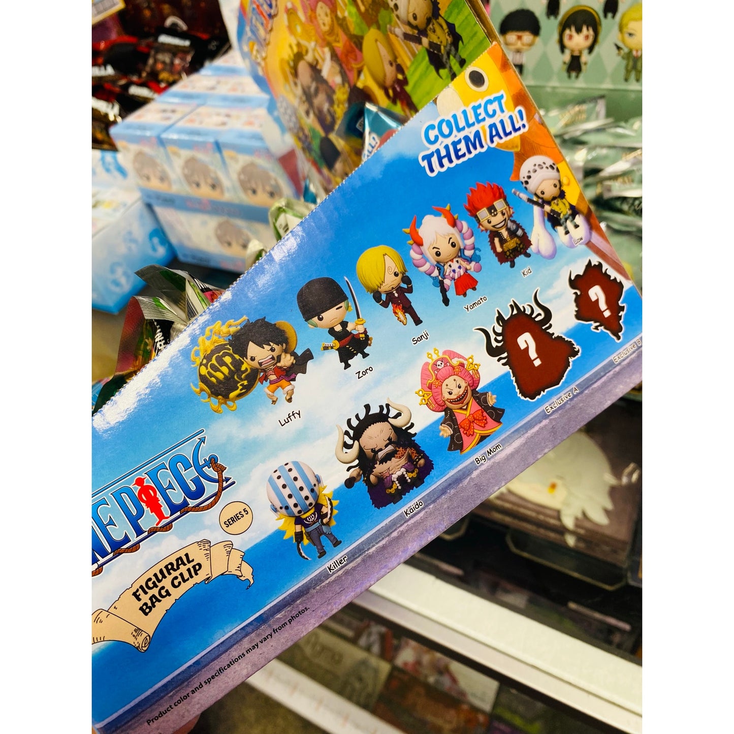 One Piece Series 5 3D Foam Bag Clip Blind Bag