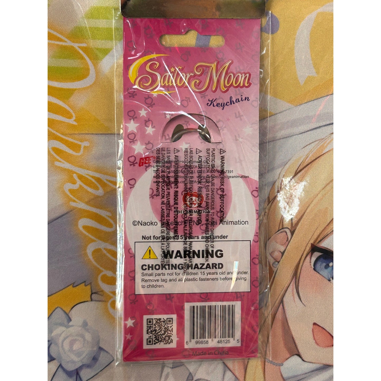 Sailor Moon Artemis Rubber Keychain