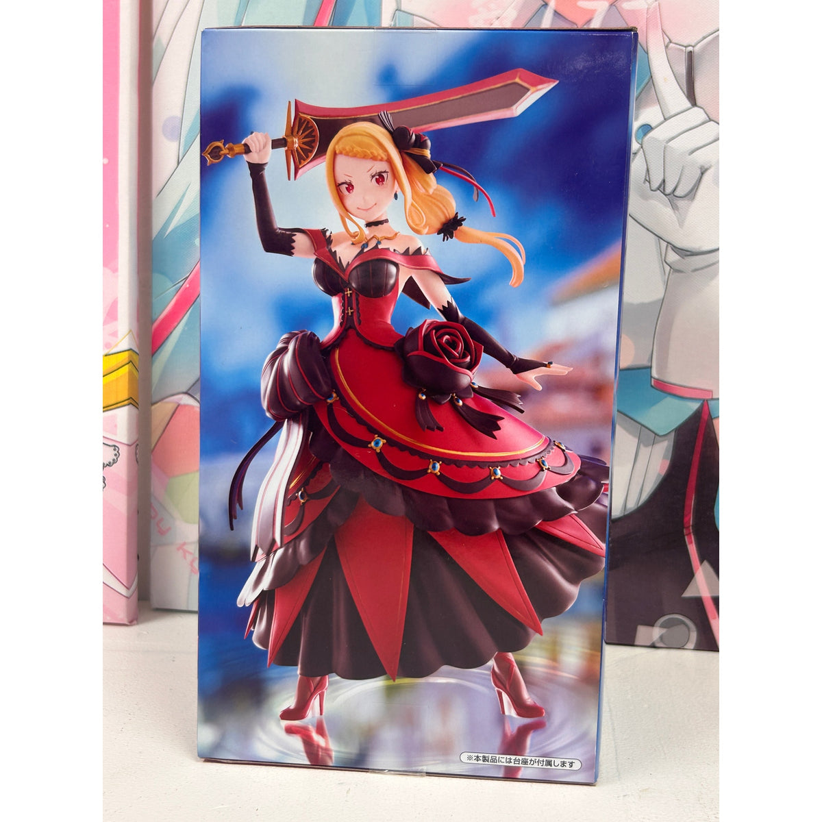 Re:Zero Priscilla Barielle Figure – Red Dress & Sword