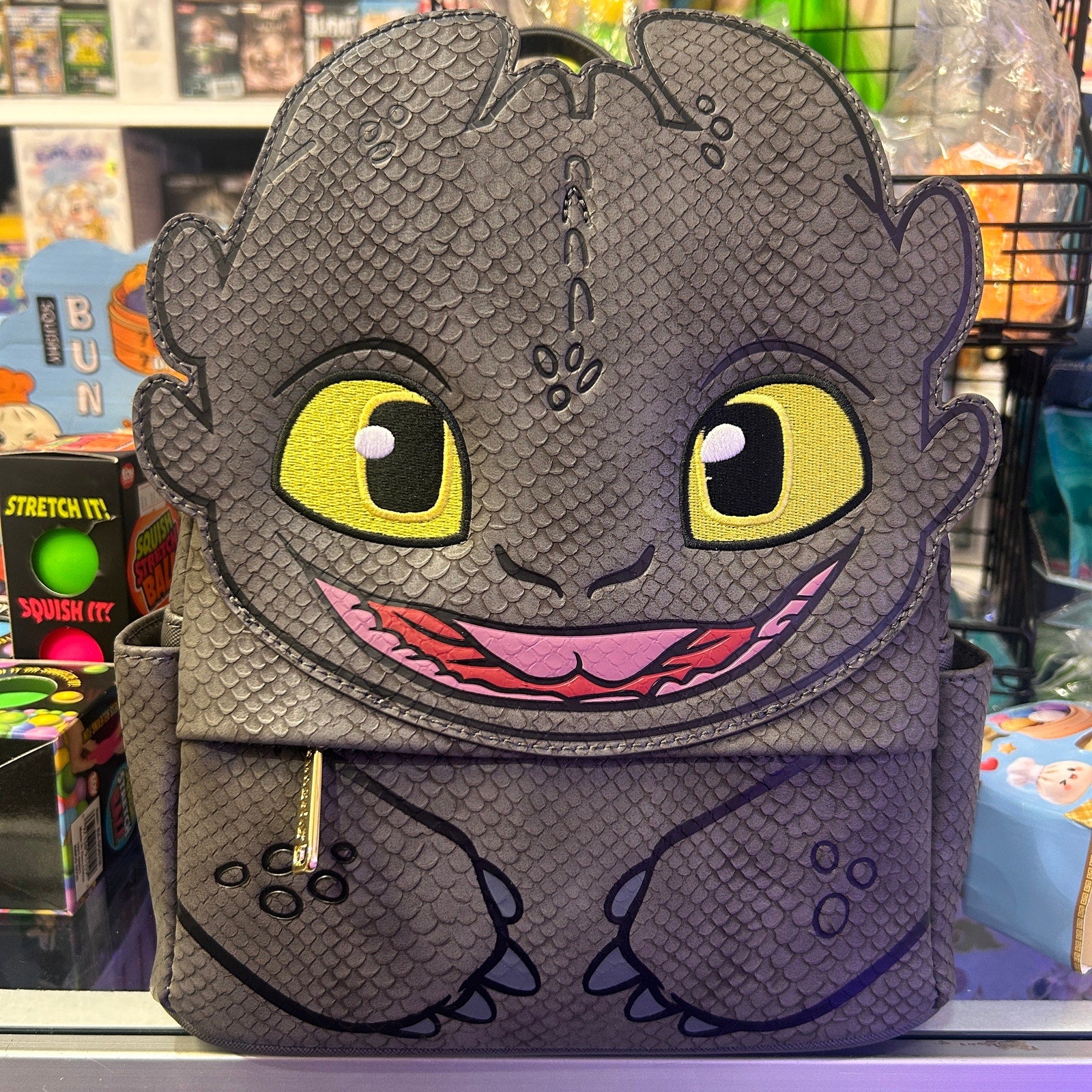How to Train Your Dragon Toothless Cosplay Mini-Backpack