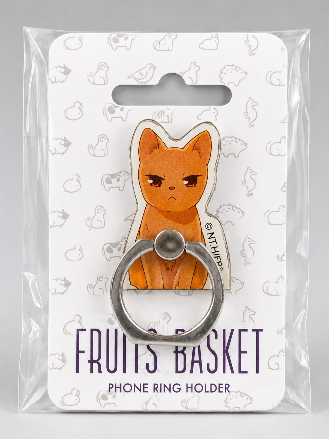 Fruits Basket Cat Phone Ring Holder