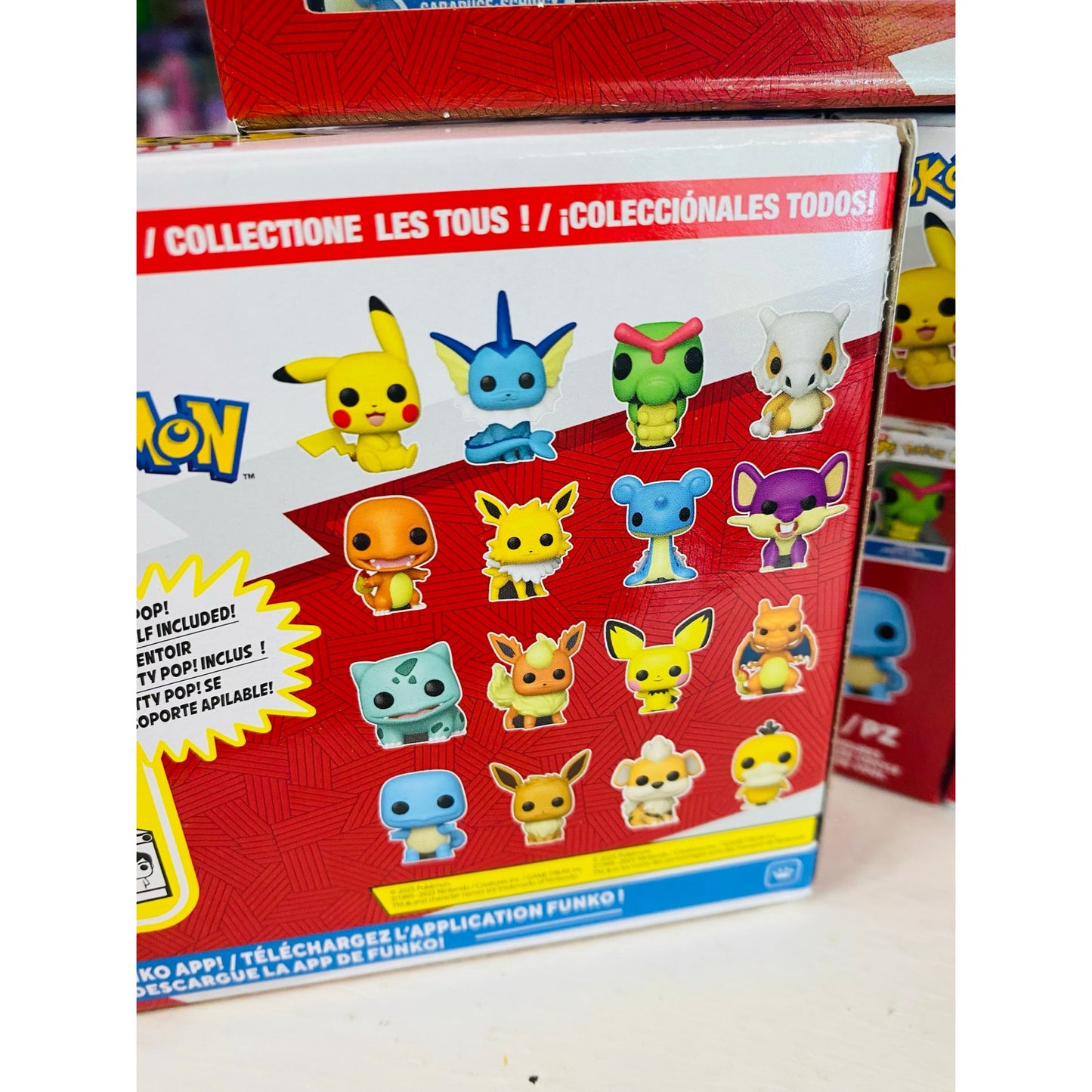 Funko Bitty Pop Pokemon Eevee Squirtle Psyduck 4pk