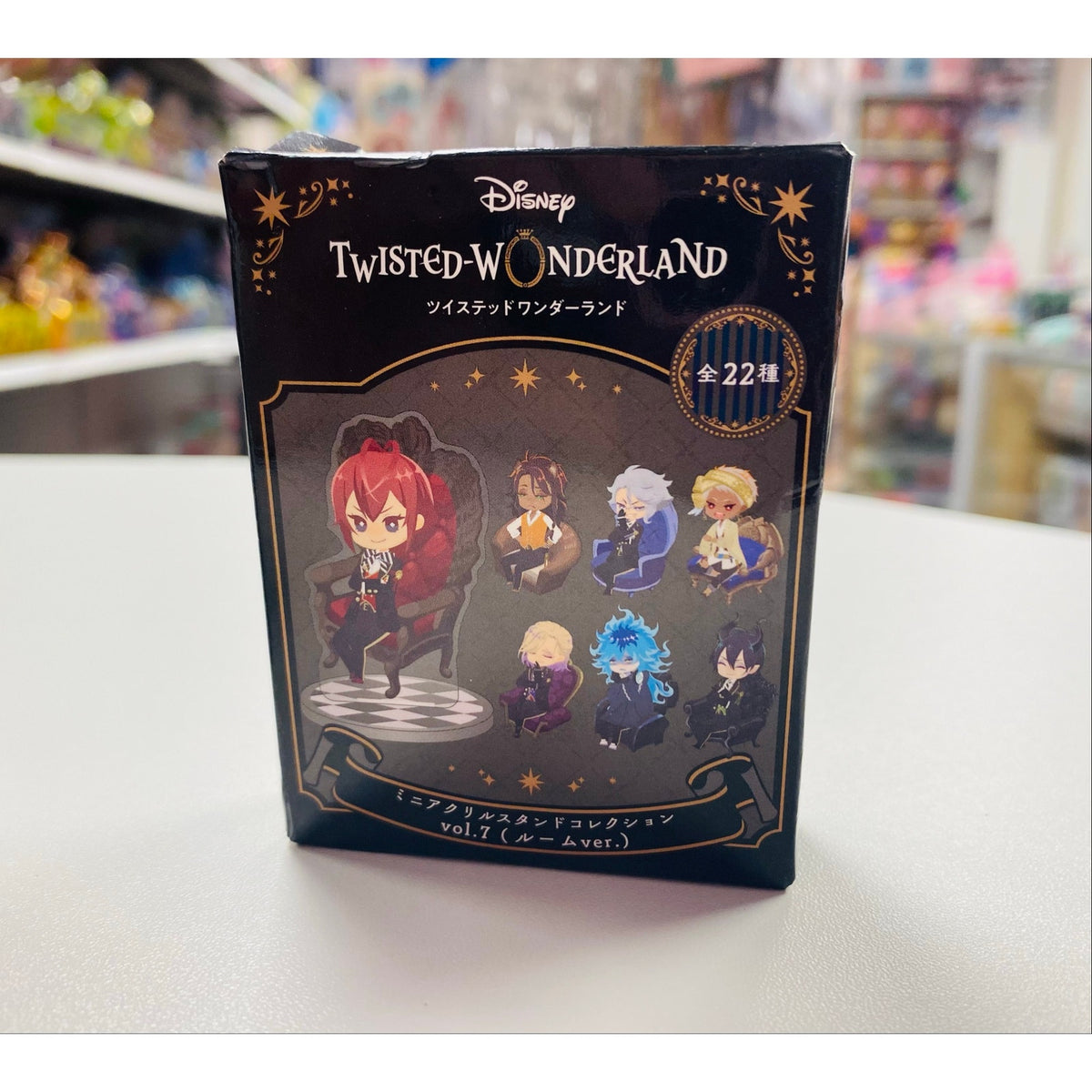 Disney Twisted-Wonderland Vil Schoenheit Mini Acrylic Stand Room Ver. 2024