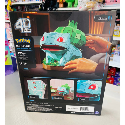 Pokemon 4D Build Puzzle Bulbasaur 3D Model Kit