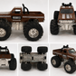 Vintage 1989 Hartoy Hershey’s Milk Chocolate Monster Truck Toy Brown Pickup Collectible