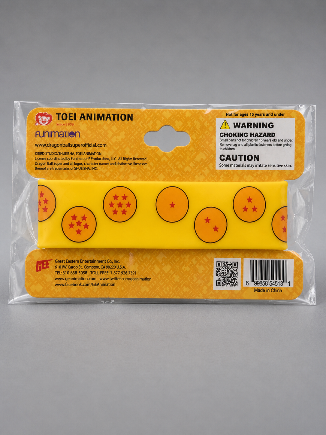 Dragon Ball Super PVC Wristband